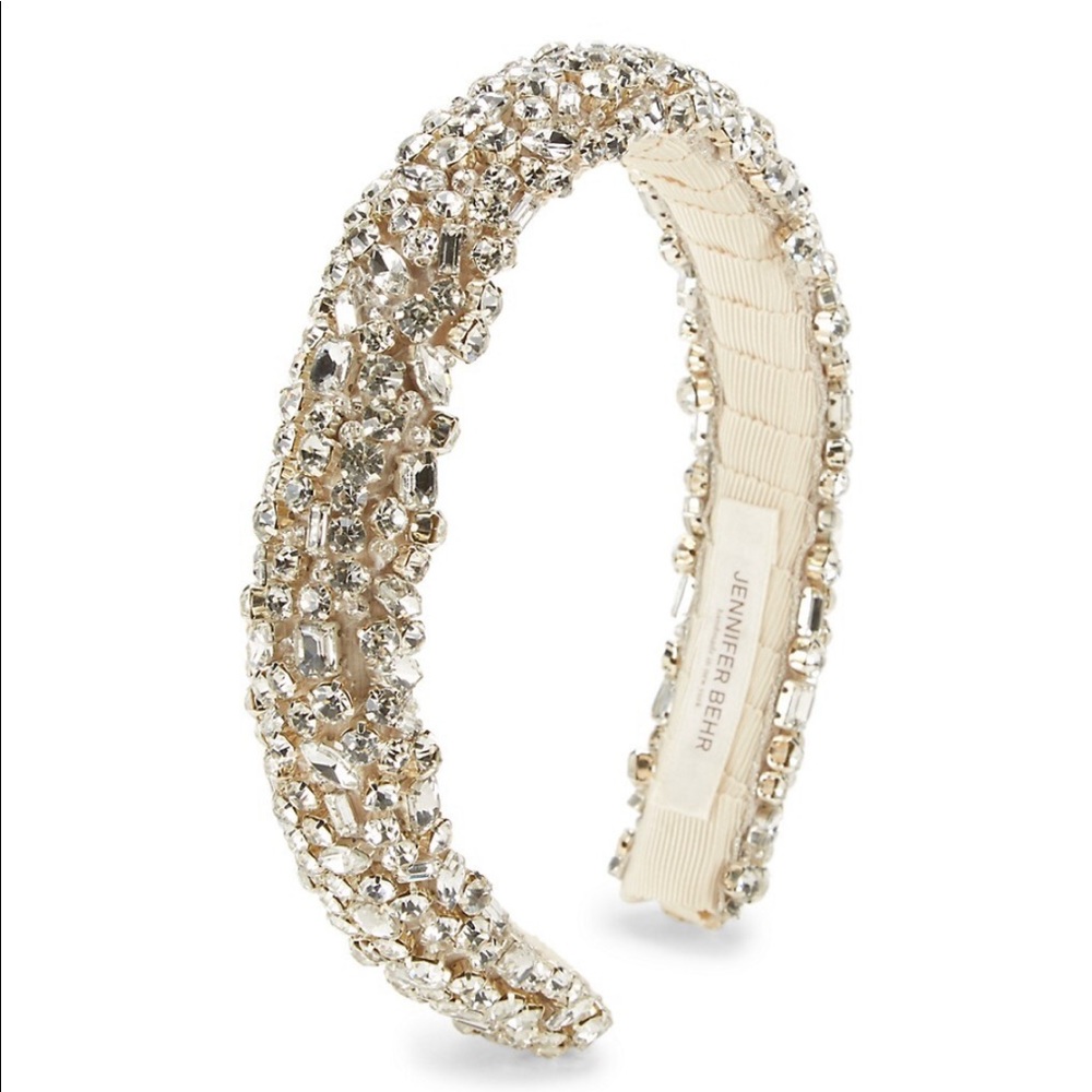 Czarina Crystal Headband | Jennifer Behr | Statement Wedding Headband